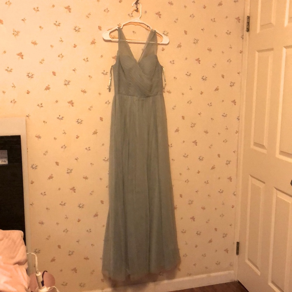 Birdy Grey Sage Green Maxi Dress XS Bridesmaid